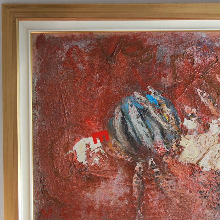 Original Abstract Still Life Painting by Vjeran Cengic