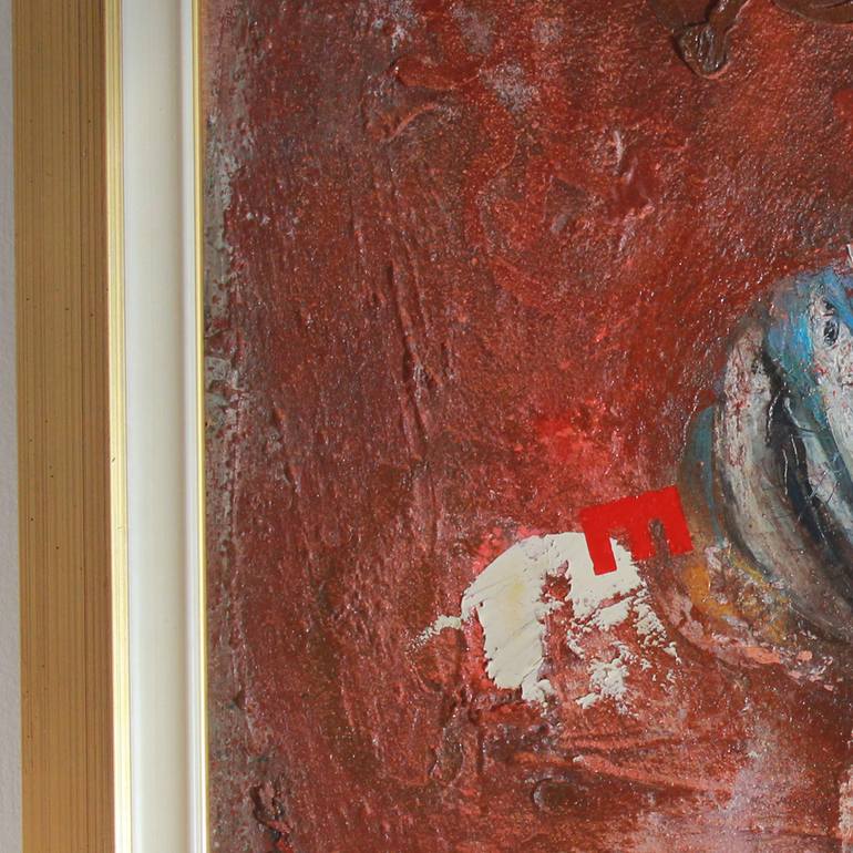 Original Abstract Still Life Painting by Vjeran Cengic