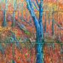 Autumn Forest
Mixed media on canvas
Size:  160 x 90 cm ( 63 x 35.5 in ) 
Landscape / Forest
Artist: Vjeran Čengić @mitzek / Cro.
Figurative Expressionism
2018.

............................................