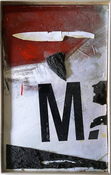 Saatchi Art Artist Vjeran Čengić; Collage, “Dial M” #art
