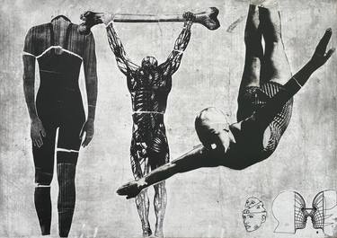 Original Figurative People Printmaking by Paweł Kwiatkowski