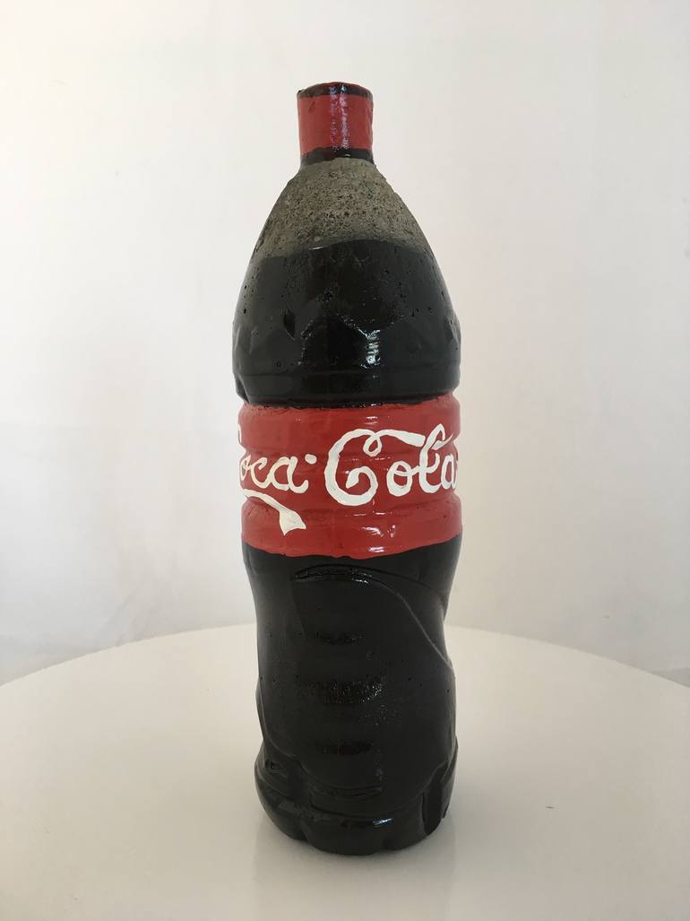Concrete Coke Sculpture by Gus McQueen Saatchi Art