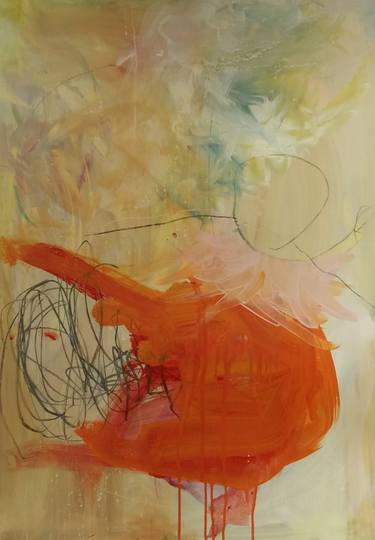 Original Abstract Expressionism Abstract Paintings by Vicky Goertz