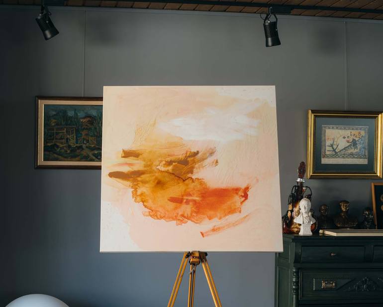 Original Contemporary Abstract Painting by White Abstracts