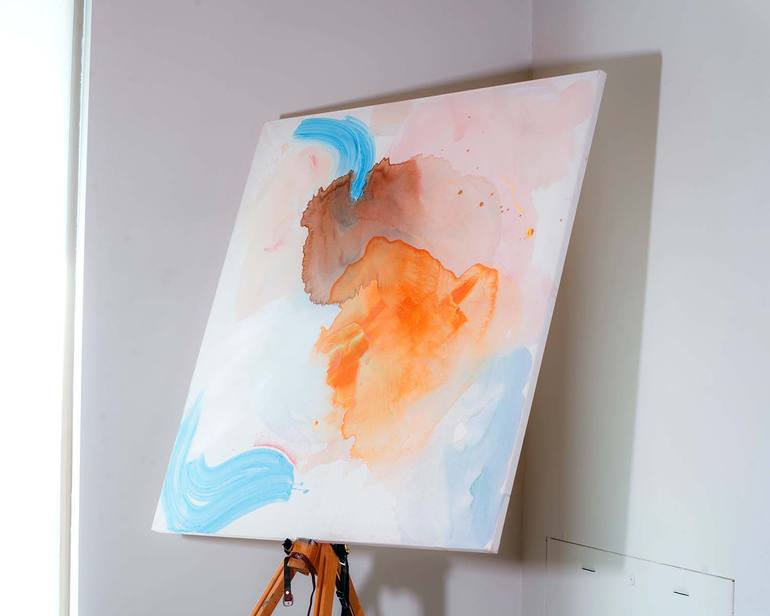 Original Contemporary Abstract Painting by White Abstracts