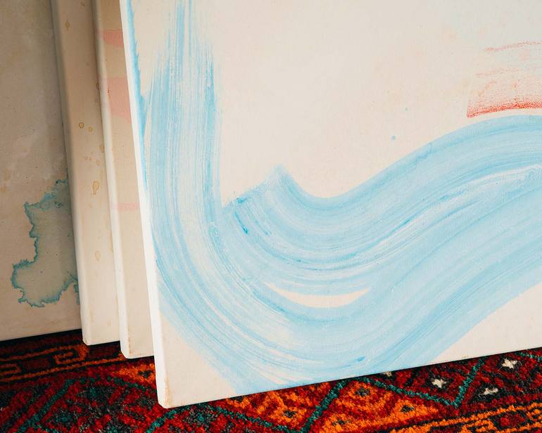 Original Contemporary Abstract Painting by White Abstracts