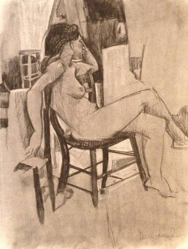 Original Nude Drawings by Renee Samuels