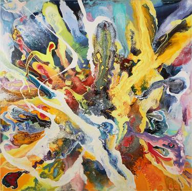 Original Abstract Expressionism Abstract Paintings by Dave Cavanagh