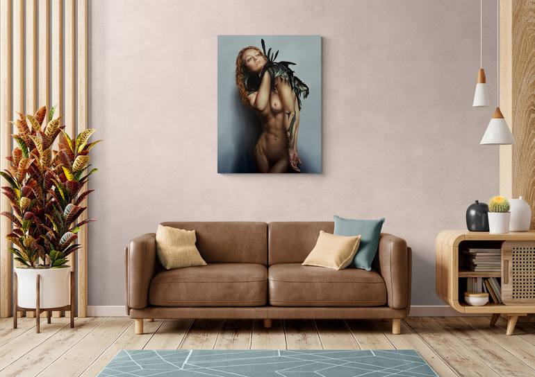 Original Nude Painting by Peter Duhaj