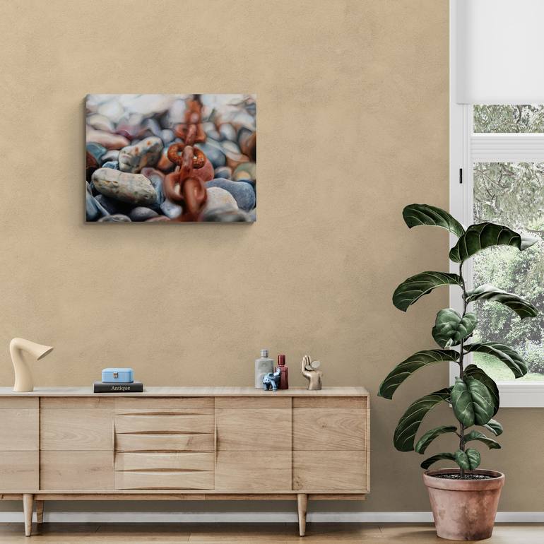 Original Photorealism Love Painting by Peter Duhaj