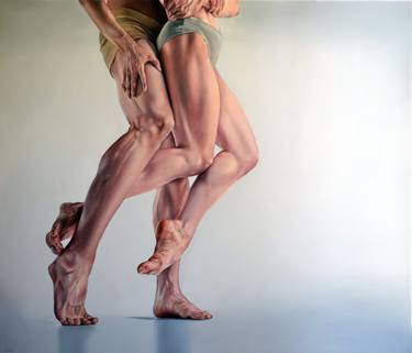 Print of Photorealism Body Paintings by Peter Duhaj