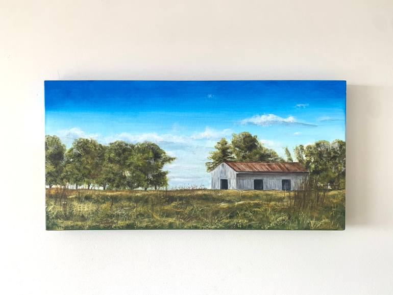 Original Figurative Nature Painting by Sebastian Machinea