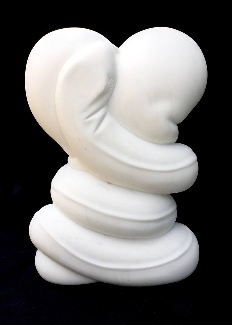Original Love Sculpture by Kat Warwick