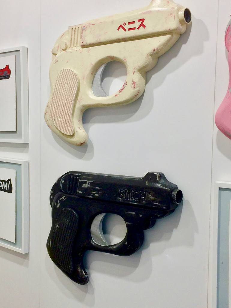 Original Conceptual Pop Culture/Celebrity Sculpture by Bradley Mcmurray