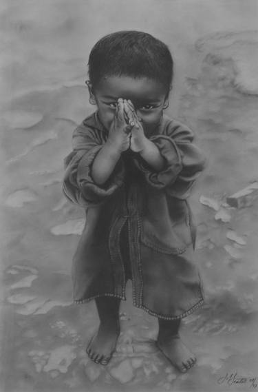 Print of Realism Children Drawings by Isaac Sentso