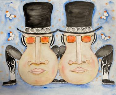 Original Pop Art Music Paintings by John Goldsworthy