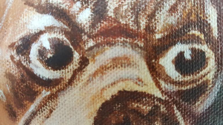 Original Abstract Animal Painting by Alla Volkova