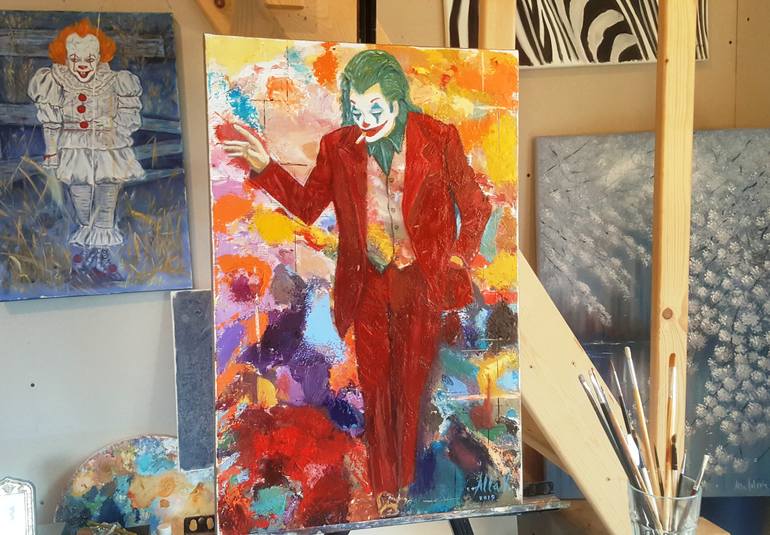 Original Figurative People Painting by Alla Volkova