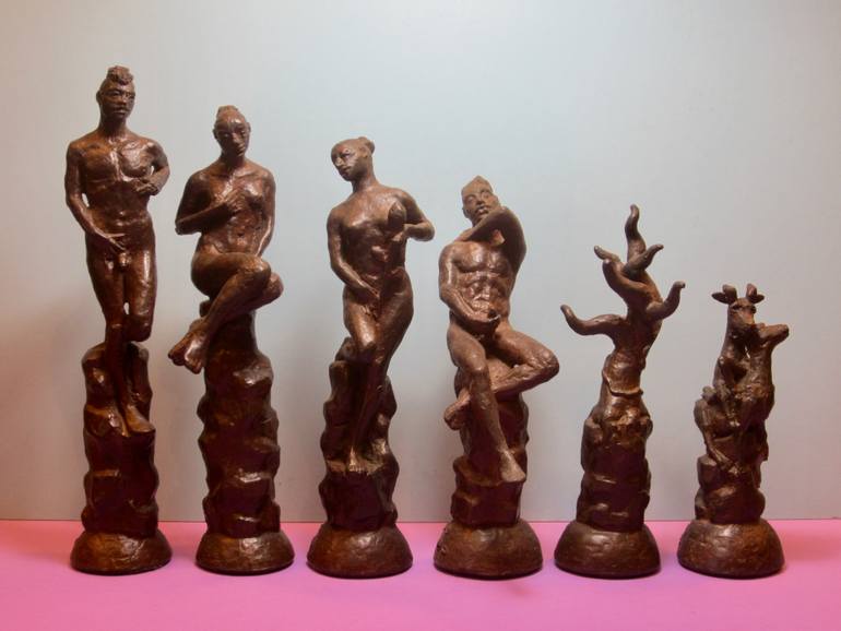 Original Figurative Other Sculpture by David Derner