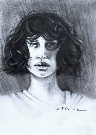 Print of Portrait Drawings by Alevtyna Chertok