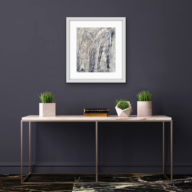 Original Abstract Expressionism Abstract Painting by Carita Henriksson