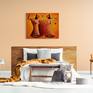 Painting New age angels by Zsolt Malasits in interior