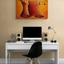 Painting New age angels by Zsolt Malasits in interior