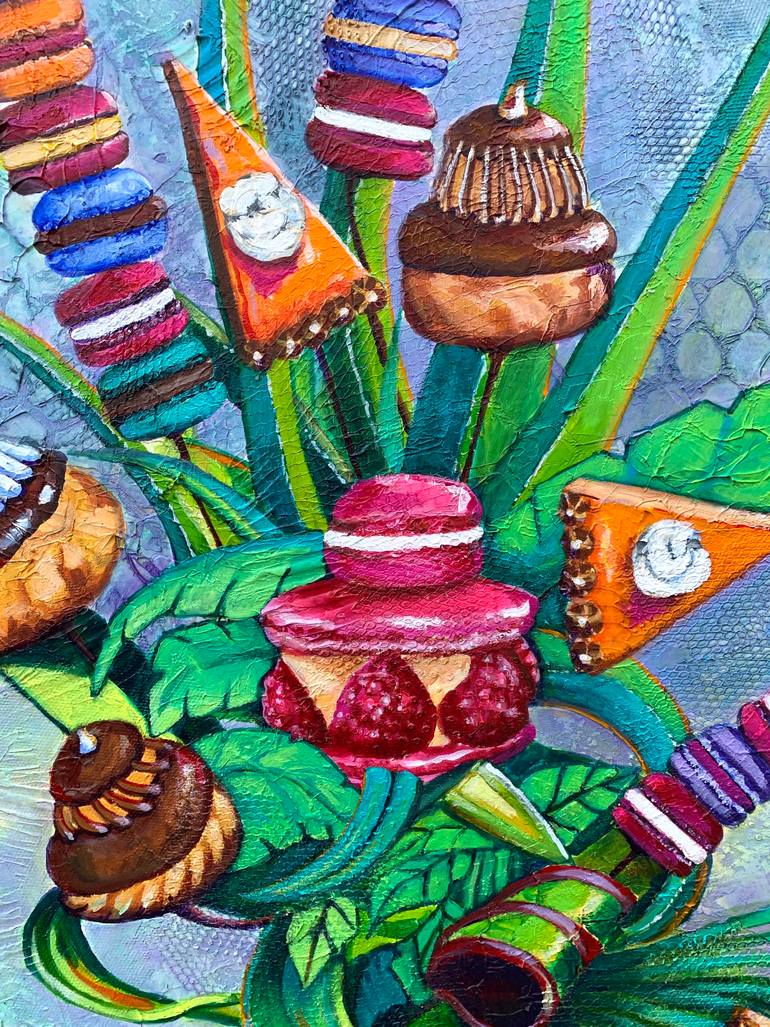 Original Figurative Food & Drink Painting by Fleur Spolidor