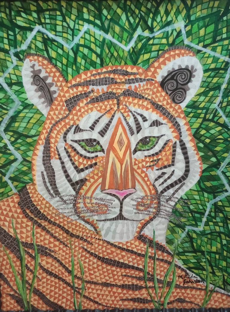 Original Other Animal Painting by Melinda Johnston