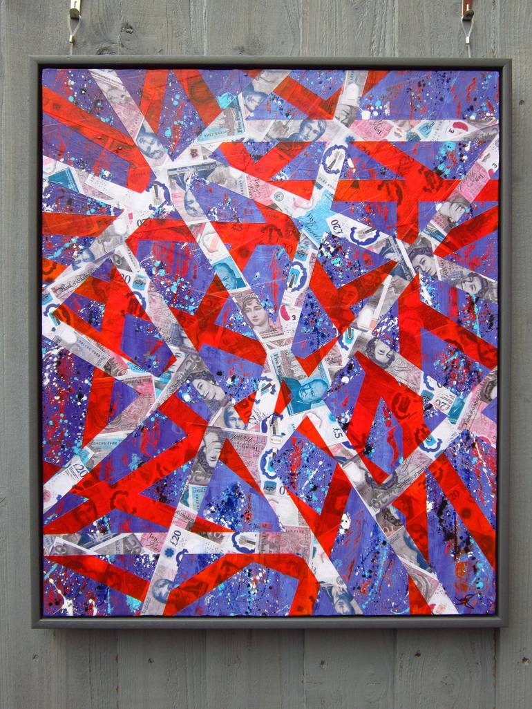 Original Abstract Painting by James Knights