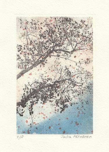 Print of Tree Printmaking by Julia Pärnänen