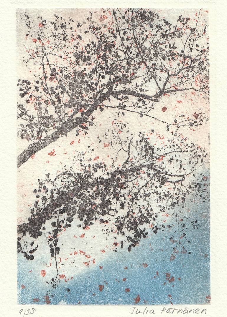 Original Contemporary Tree Printmaking by Julia Pärnänen