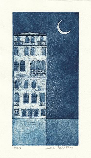 Print of Fine Art Architecture Printmaking by Julia Pärnänen