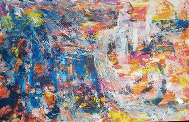 Print of Abstract Landscape Paintings by Jes Huddleston