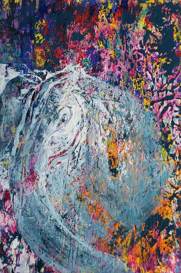 Print of Abstract Animal Paintings by Jes Huddleston