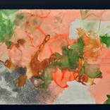 Orange Green and Blue by David Collins