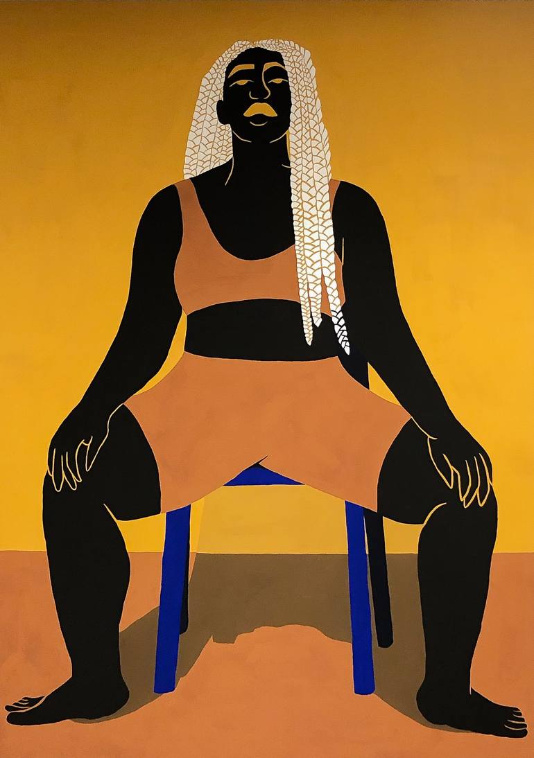 Original Figurative Women Painting by Desiree Vaniecia