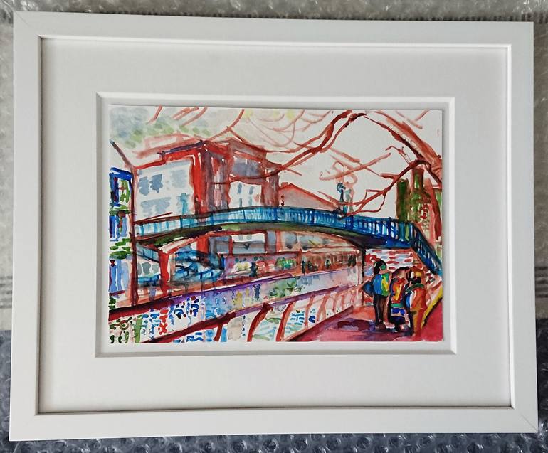 Original Fauvism Landscape Painting by Alex Bastable