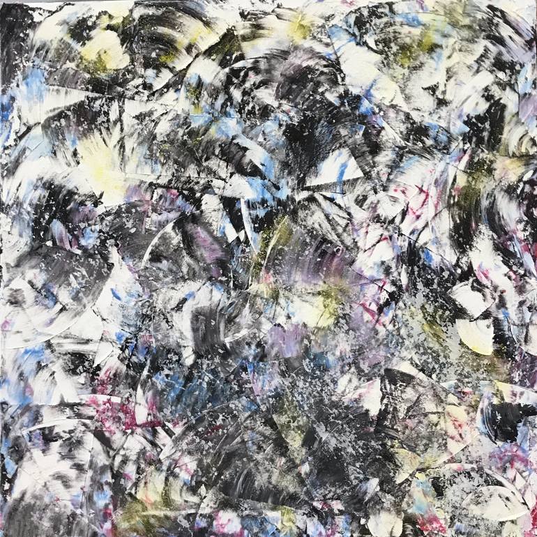 Original Abstract Painting by Marina Barabanova  Abstract Art on Canvas  Time