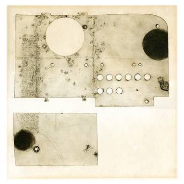 Print of Conceptual Abstract Printmaking by Dan Tomberlin