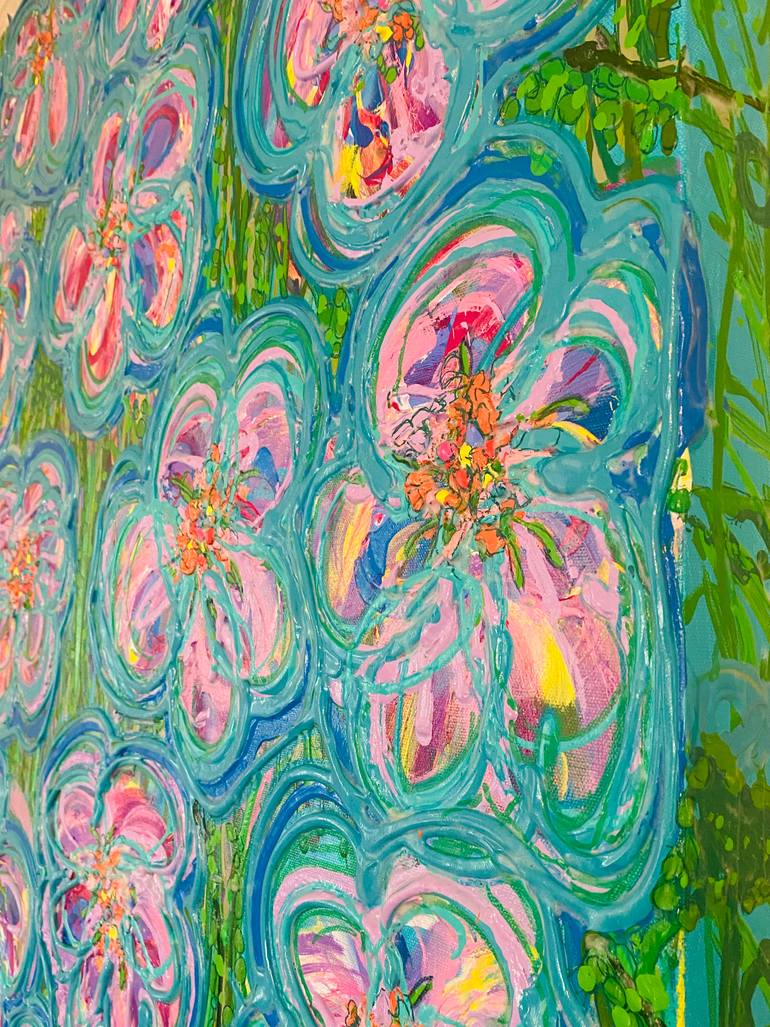 Original Abstract Painting by Margaret Rehwinkel