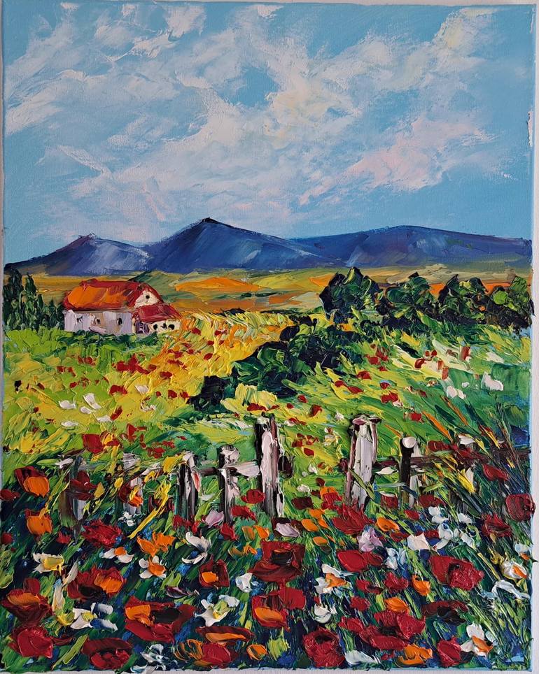 Original  Painting by oksana fedorova