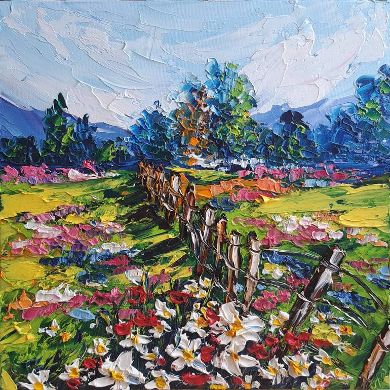 Original  Painting by oksana fedorova