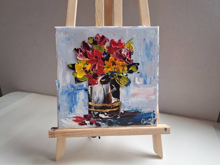 Original Impressionism Still Life Painting by Oksana Fedorova