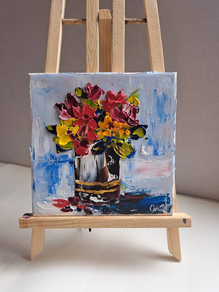 Original Impressionism Still Life Painting by Oksana Fedorova