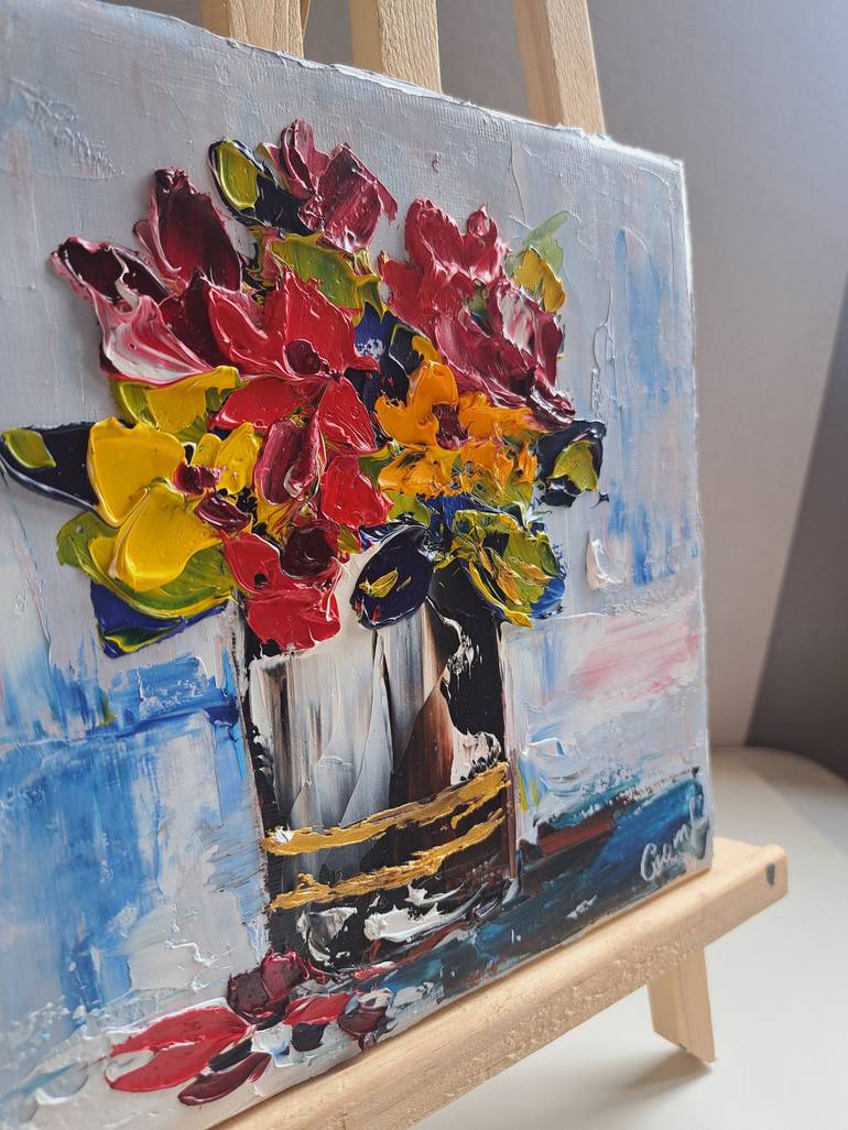 Original Impressionism Still Life Painting by Oksana Fedorova