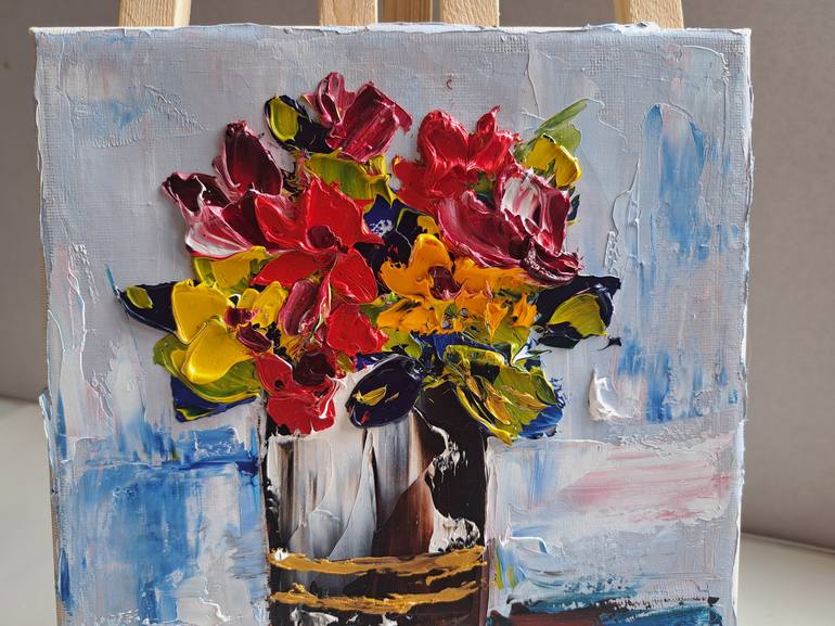 Original Impressionism Still Life Painting by Oksana Fedorova