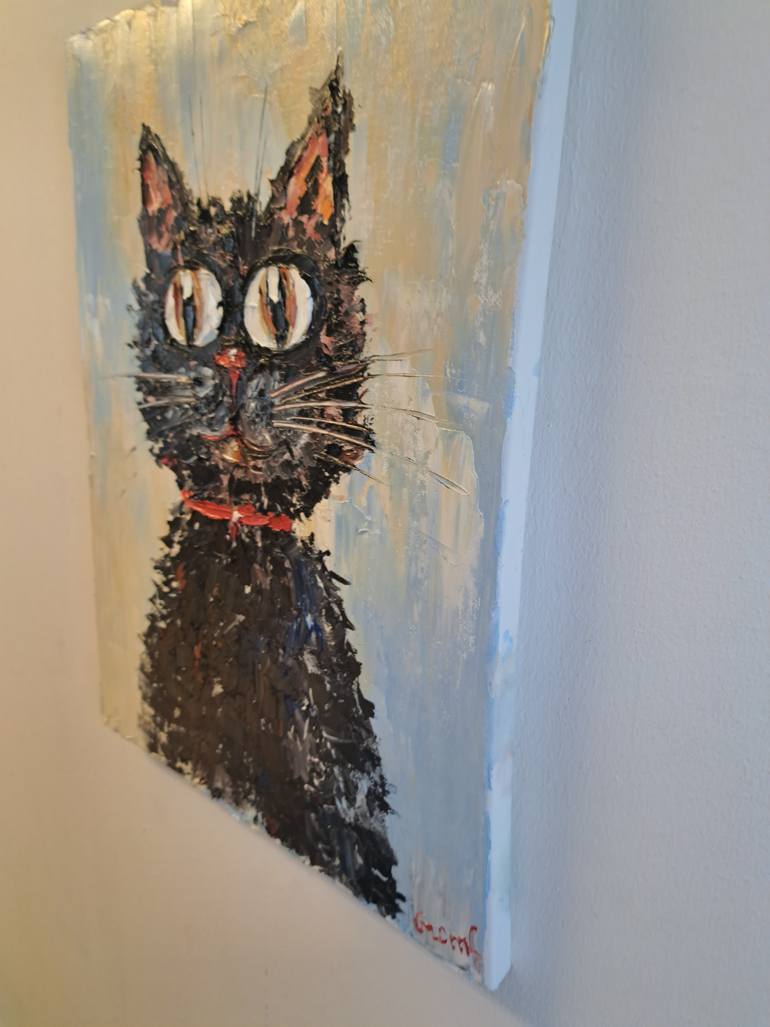 Original Expressionism Animal Painting by Oksana Fedorova