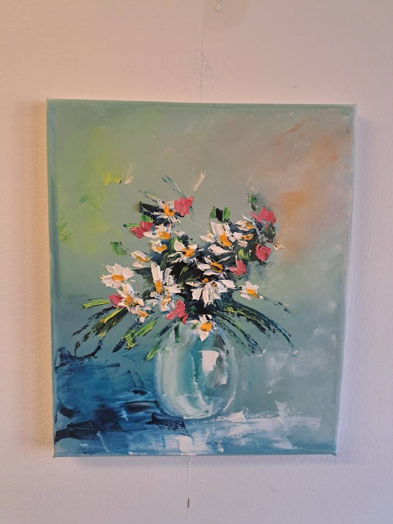 Original Impressionism Still Life Painting by Oksana Fedorova