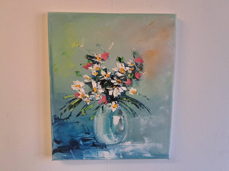 Original Impressionism Still Life Painting by Oksana Fedorova